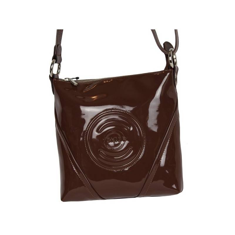 Petit sac porté épaule pochette bandoulière Cosmos verni Texier 25101 TEXIER - 1 Petit sac porté épaule pochette bandoulière Cosmos verni Texier 25101 TEXIER - 1