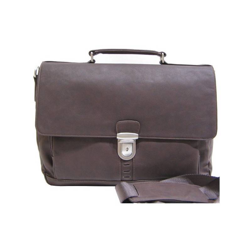 Porte documents Wylson un compartiment marron WYLSON - 1 Porte documents Wylson un compartiment marron WYLSON - 1