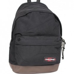 Sac à dos Eastpak ek811 noir et marron wyoming 008 black EASTPAK - 1 Sac à dos Eastpak ek811 noir et marron wyoming 008 black EASTPAK - 1