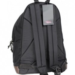 Sac à dos Eastpak EK811 noir fond cuir Wyoming 008 black EASTPAK - 2 Sac à dos Eastpak EK811 noir fond cuir Wyoming 008 black EASTPAK - 2