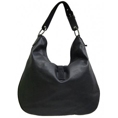 Sac épaule noir de marque Redsking de forme banane REDSKINS - 4