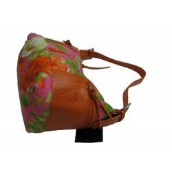 Sac épaule demi lune toile multicolore Mac Douglas MAC DOUGLAS - 2