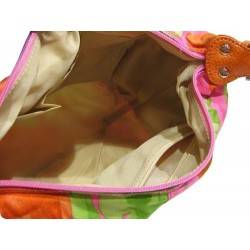Sac épaule demi lune toile multicolore Mac Douglas MAC DOUGLAS - 3